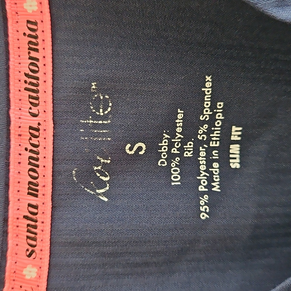 Koi Lite Scrub Top Navy Blue Women's Small - Picture 3 of 9